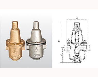 埃美柯可调式减压阀701/8701结构图