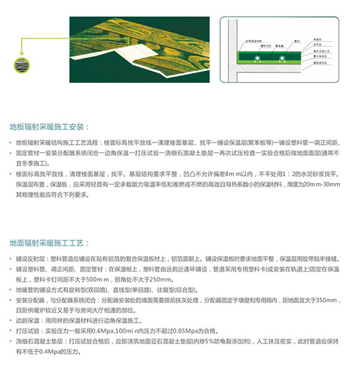 埃美柯PE-RT地暖管安装注意事项