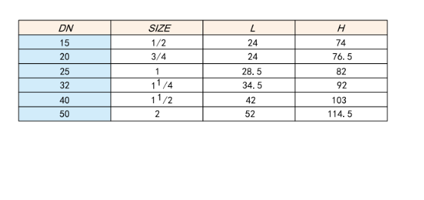 埃美柯黄铜吸气阀756链接尺寸