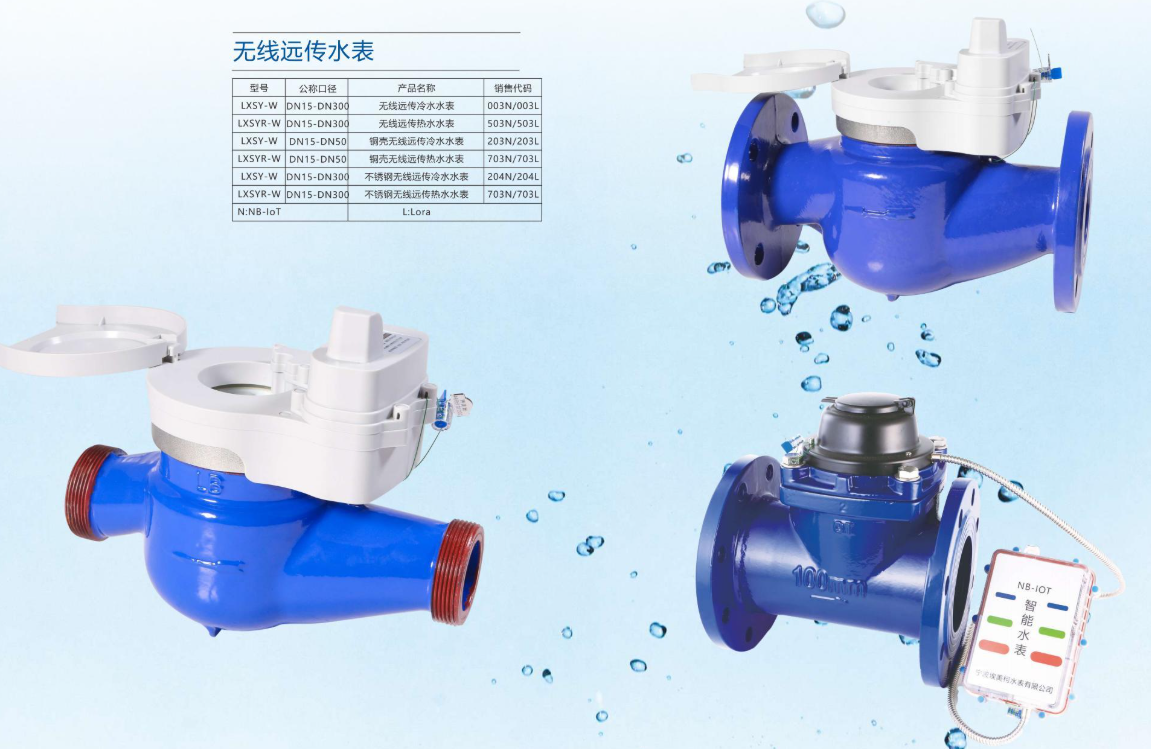 埃美柯无线远传水表LXSY-W图片